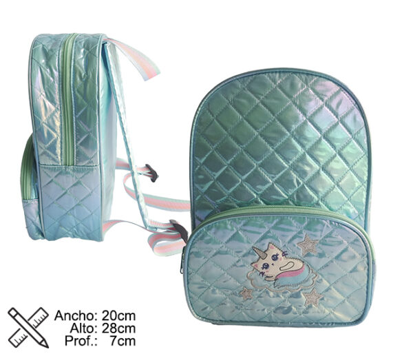 MOCHILA MATELASSE 20*28*7