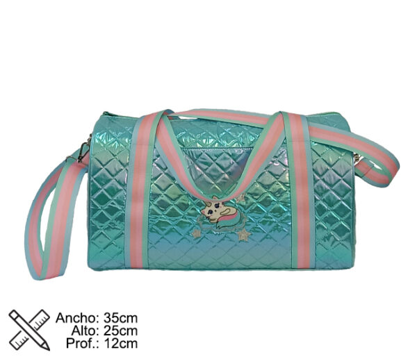 BOLSO MATELASSE 35*25*12