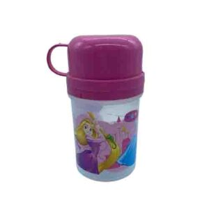 Cantimplora Con Tapa Taza Princesas