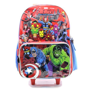 Mochila Avengers 16" Con Carro