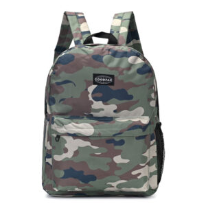 MOCHILA CAMUFLADO VERDE 17"