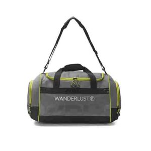 Bolso Active Limitless 22 Pulg Gris Detalle Amarillo