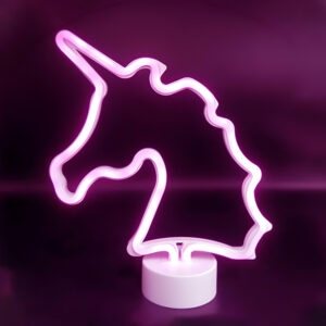 Lampara De Neon Unicornio