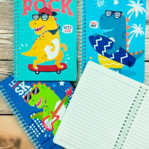 Cuaderno Espiral 60 Hjs 14x 21 Cm