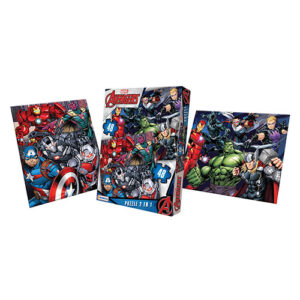 2 Puzzles 48 Pzas Avengers