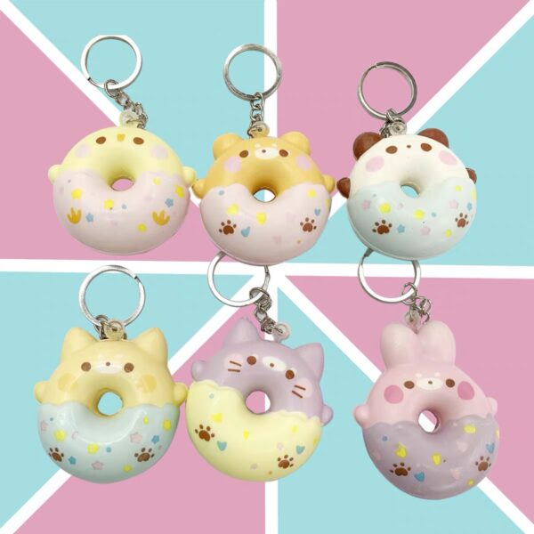 OFERTA LLAVERO MINI DONUT SQUISHY x1 AL AZAR