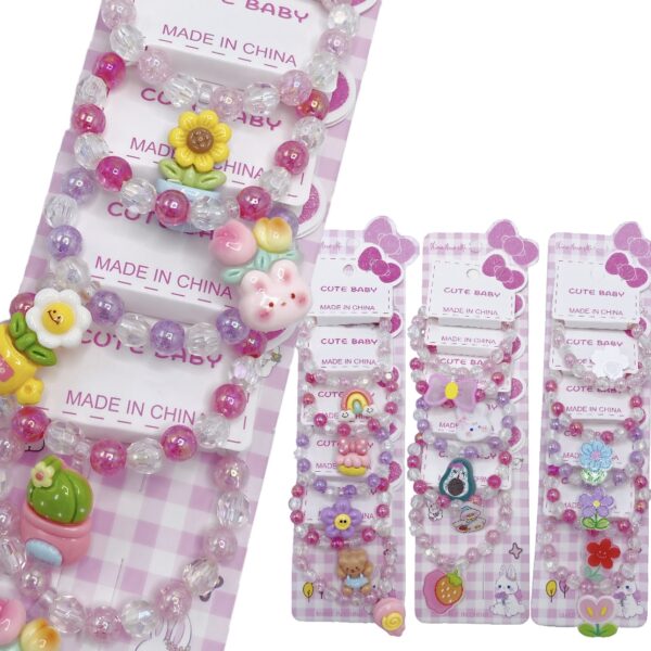 BLISTER PULSERA CUTE BABY 5pcs HFAN-2159 AL AZAR