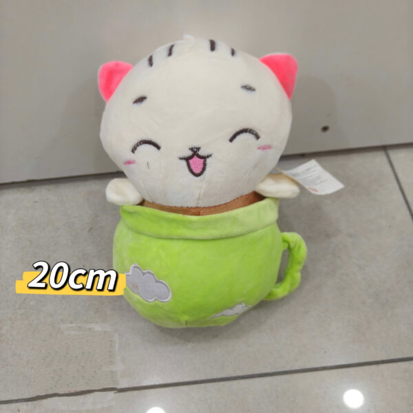 Gato Taza Verde