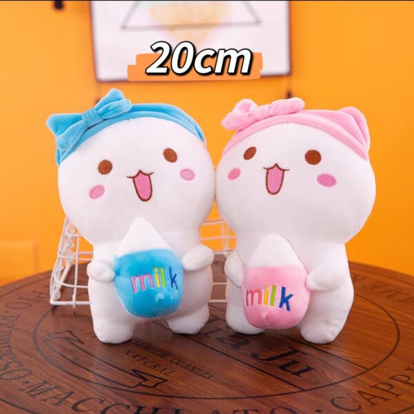 Gato Kawaii Milk Rosa