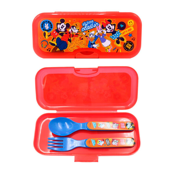 Set De Cubiertos Plasticos Mickey