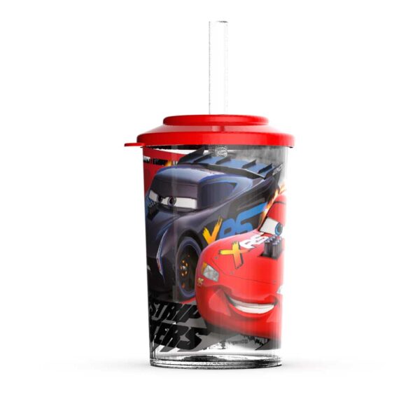 Vaso Tapa Sorbete Cars