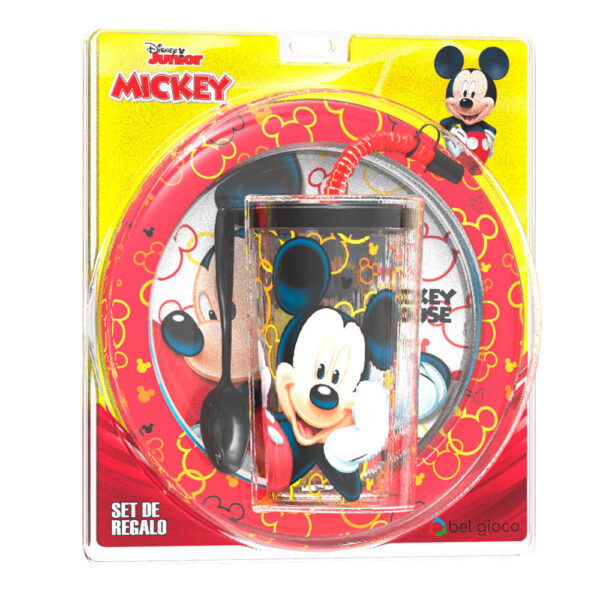 Blister Plato + Vaso Sport Mickey