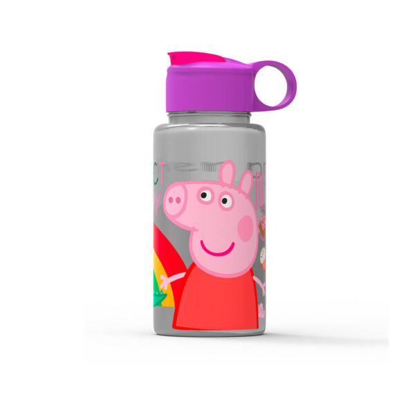 Botella de 500 ml con tapa abatible de Peppa Pig
