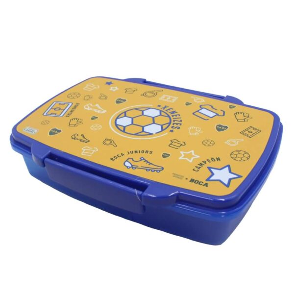 Lonchera Con Divisiones Boca Jr. 1000 Ml