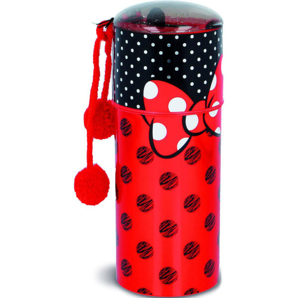 Vaso Figura Tapa Minnie 350 Ml