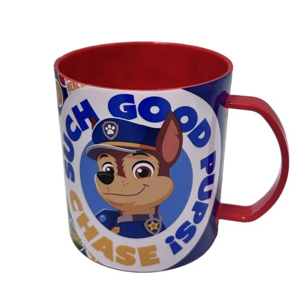 Taza Plastica Patrulla Canina 340 Ml