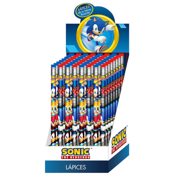 Lapiz Con Goma Sonic
