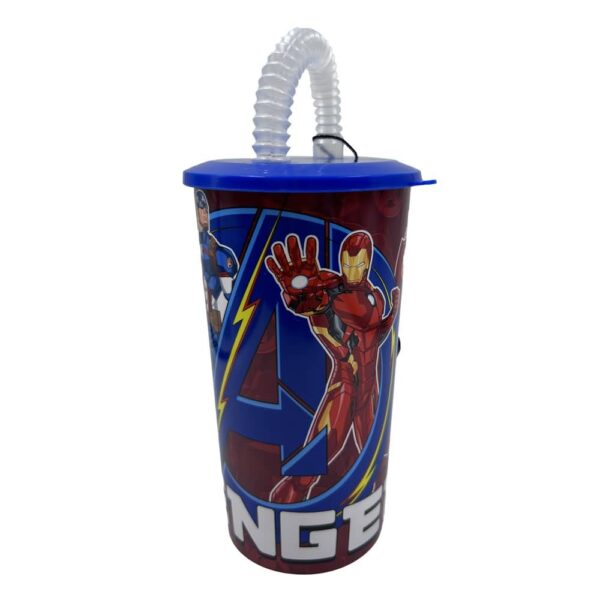 Vaso Con Sorbete Vengadores 450 Ml