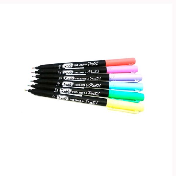 Fine Plus 0.3 Pastel Surtido x 6