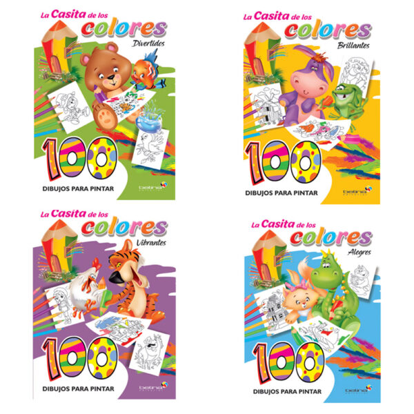 La Casita De Los Colores Dibujos Para Pintar