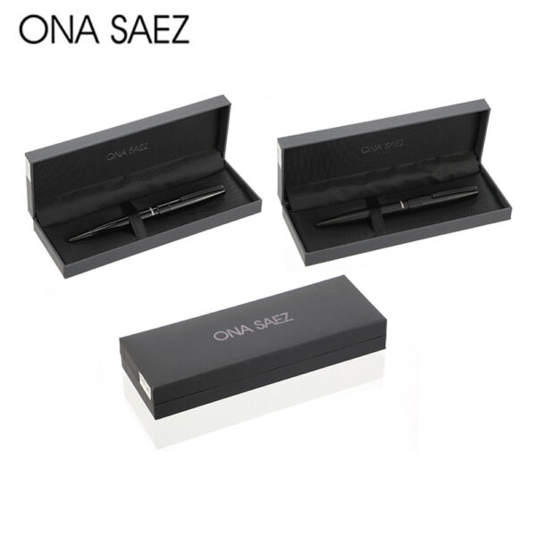 Boligrafo Ona Saez Matt Black