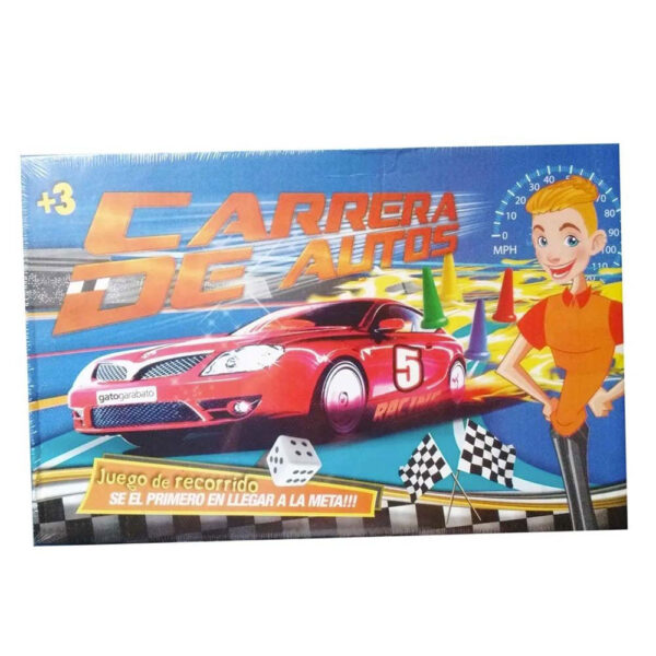 Carrera De Autos Juego De Recorrido Se El Primero En La Meta