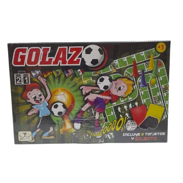 Golazo Incluye 2 Tarjetas Y Silbato