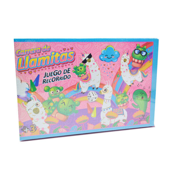 Carrera De Llamitas: Juego De Recorrido