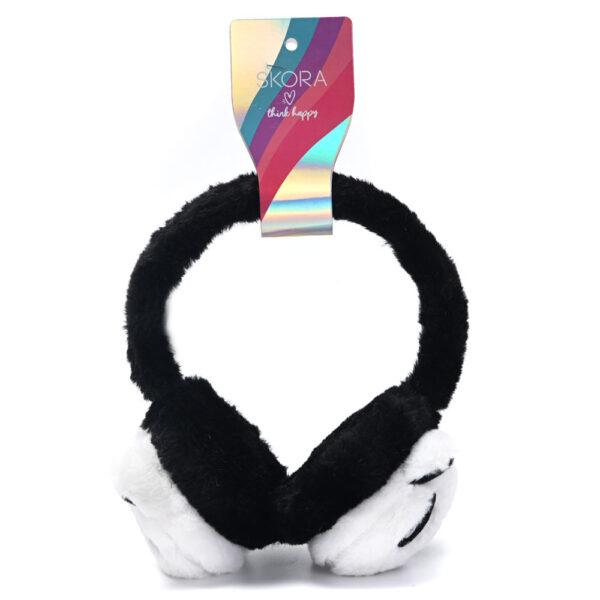 Orejera Infantil Oso Panda Piel