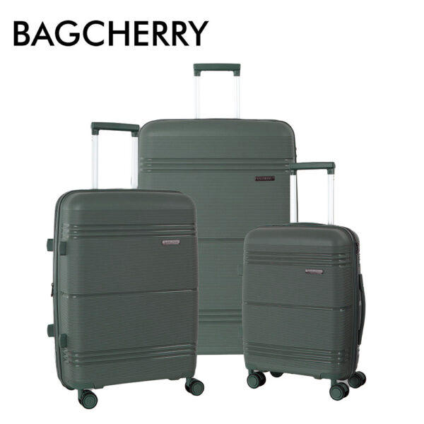Set x 4 Valijas Bagcherry Verde