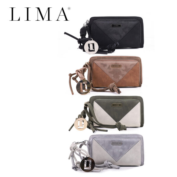 Billetera Grande Shine Varios Colores