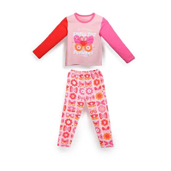Pijama 2 Piezas Manga Larga Butterfly Varios Talles