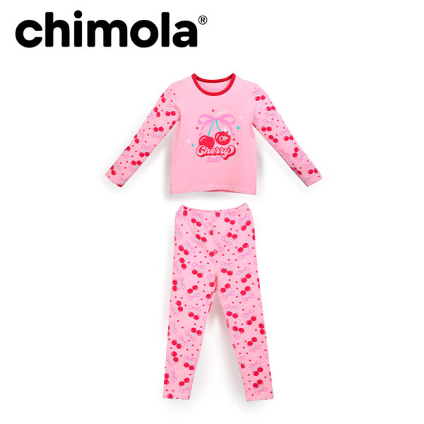 Pijama 2 Piezas Manga Larga Cherry Varios Talles