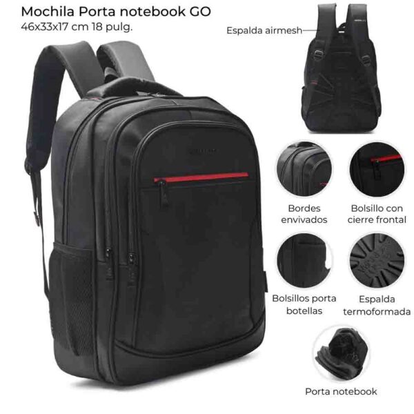 MOCHILA PORTANOTEBOOK 18"
