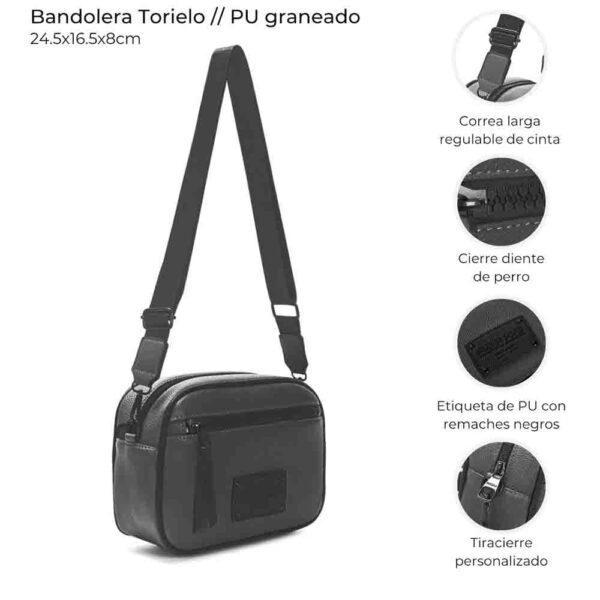 BANDOLERA TORIELO 24.5X16.5X8 CM