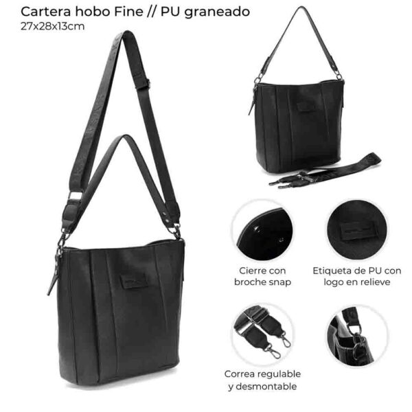 CARTERA HOBO FINE 27X28X13 CM