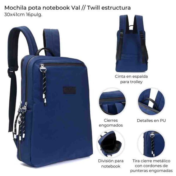 Mochila Portanotebook Val