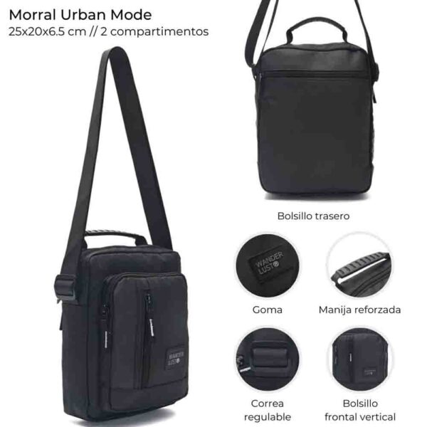 Morral Urban Mode 25x20x6.5 Cm