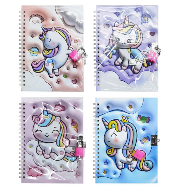 Diario Unicornio 48 Hjs. 13x18 Cm