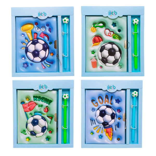Diario Futbol Con Birome 48 Hjs13x18 Cm