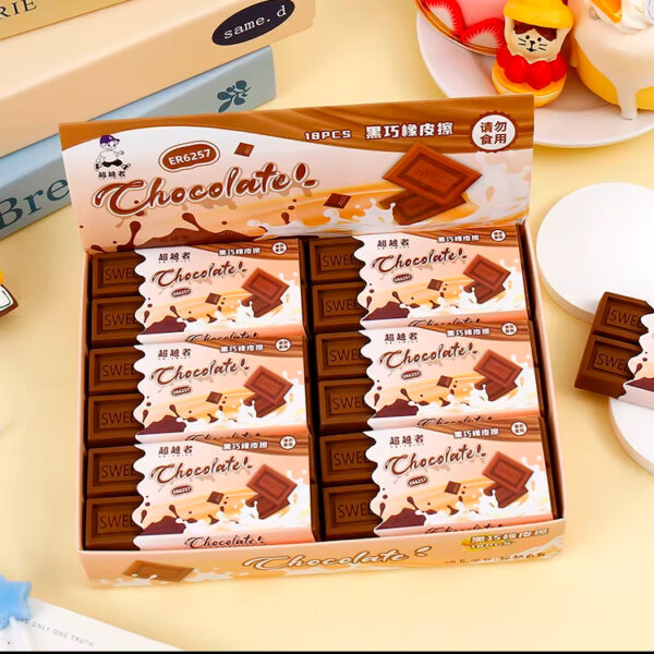 Goma De Borrar Chocolate