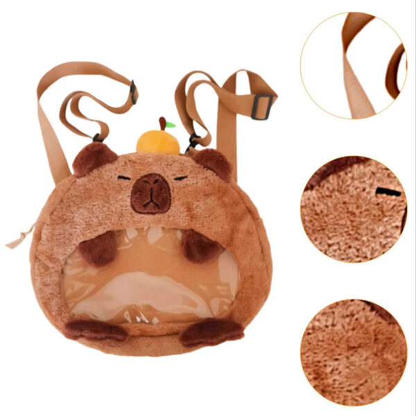 Mochila Peluche Capybara