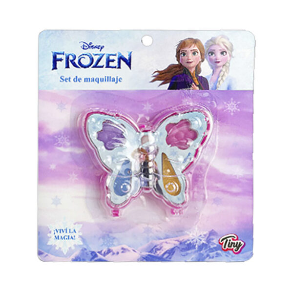 Set De Maquillaje Mariposa Frozen 18x16x2 Cm