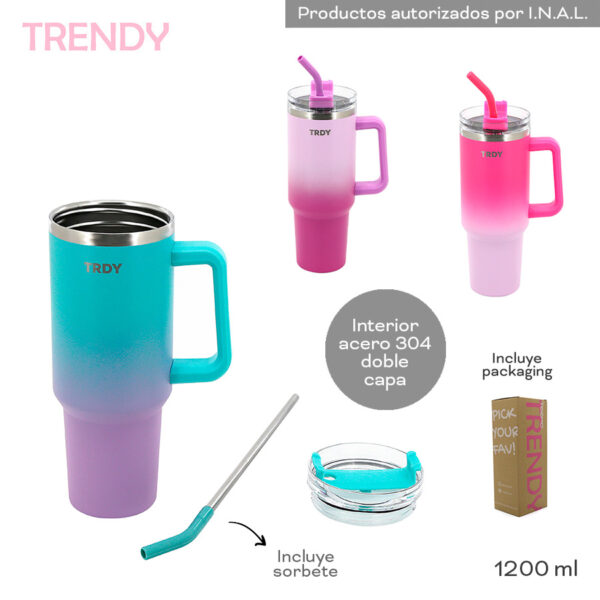 Vaso Termico Trendy 1200 Ml