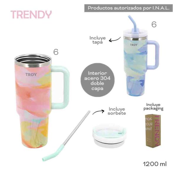 VASO TERMICO TRENDY 1200ML