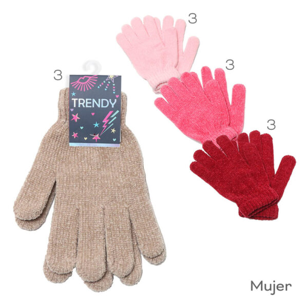 Guantes Chenille
