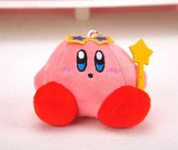LLAVERO KIRBY CON ESTRELLAS