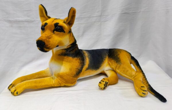 Perro acostado grande 60cm