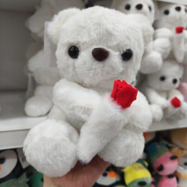 Oso con flor 20cm
