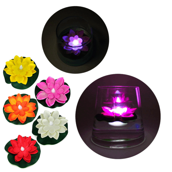 FLOR LUMINOSA X 12